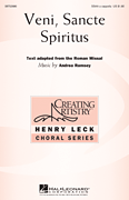 Veni Sancte Spiritus SSAA choral sheet music cover